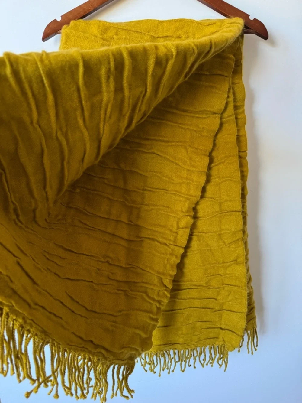 West Elm Crinkled Throw Blanket